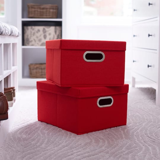 Household Essentials Storage Bins with Lids